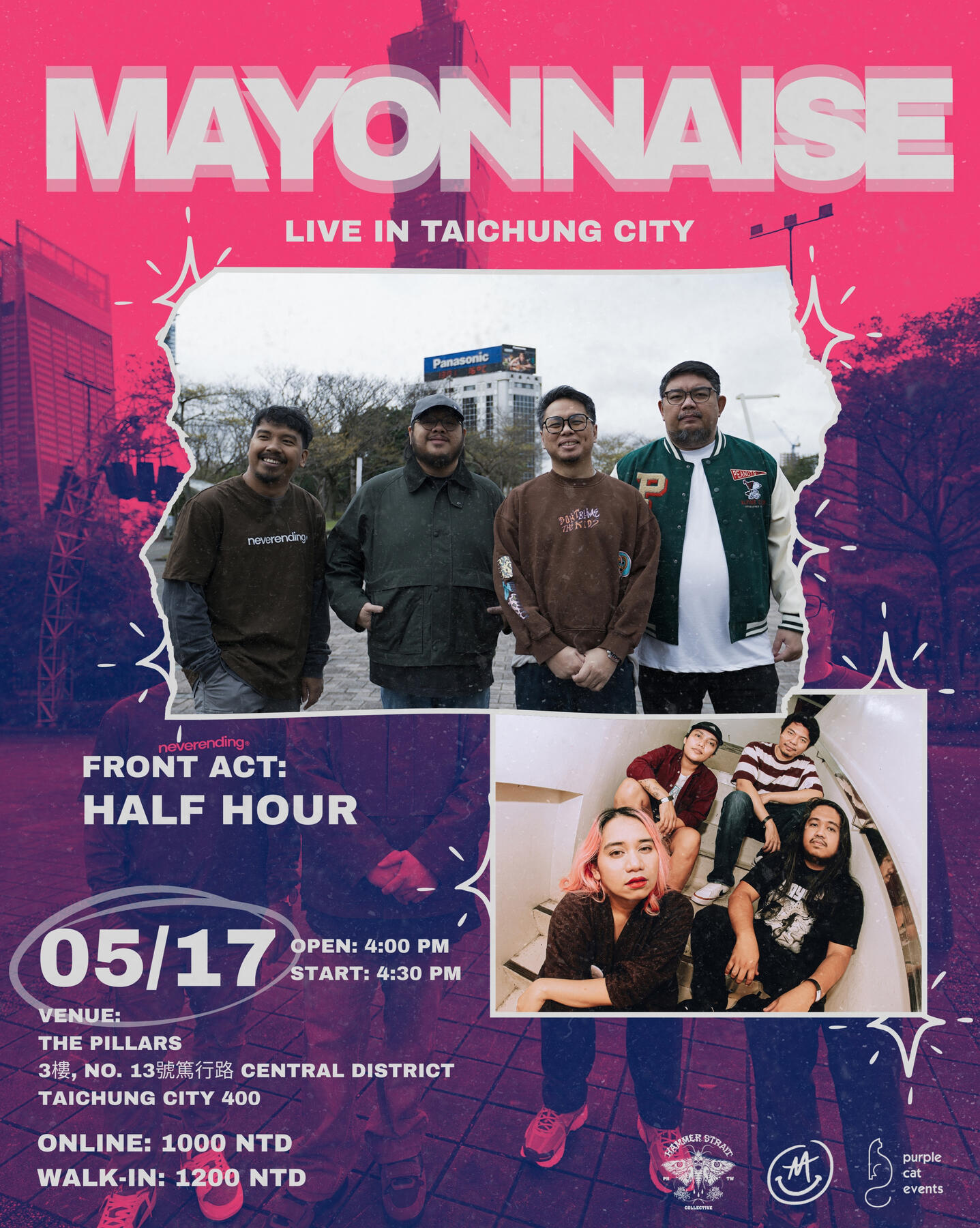 Mayonnaise Live in Taichung Mayonnaise Live in Taichung